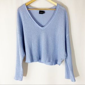 Urban Outfitters UO Out From Under Thermal Cropped Top Long Sleeve